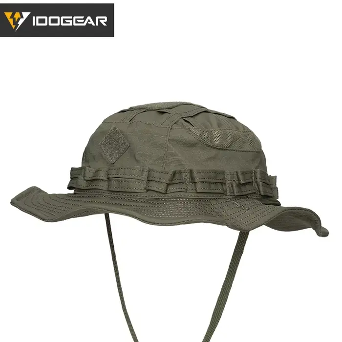 Chapeau tactique IDOGEAR pour chasse et pêche - Brim large ajustable et respirant - Modèle 3623