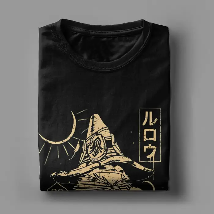 T-Shirt Hommes Monster Hunter Wilds Wudwud Rove Coton Imprimé Pour Occasions Décontractées Chasseurs Aventuriers