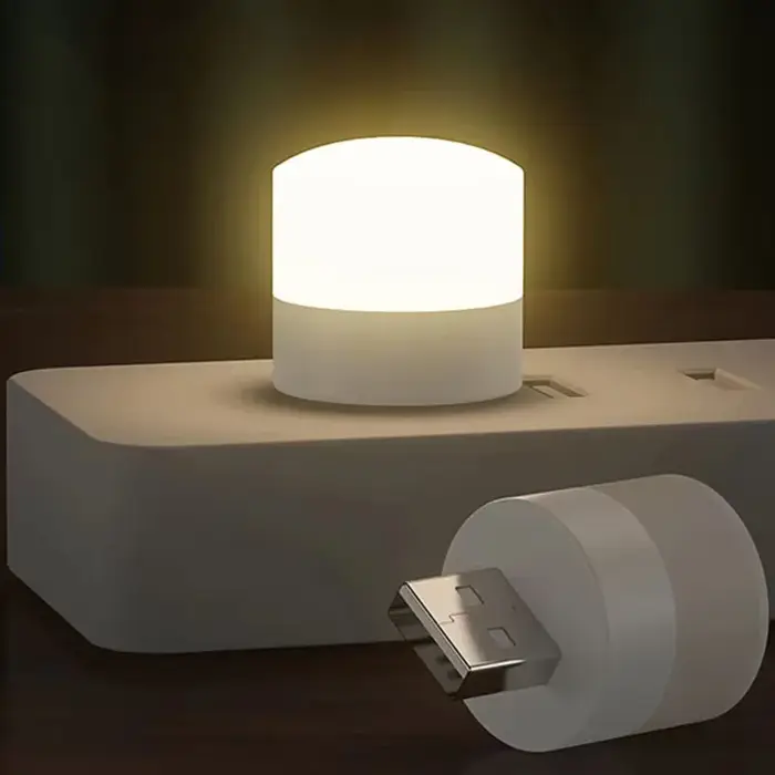 Lampe de lecture LED USB portable 5V, mini lampe de livre, pliable, lampes de nuit de camping, lampe