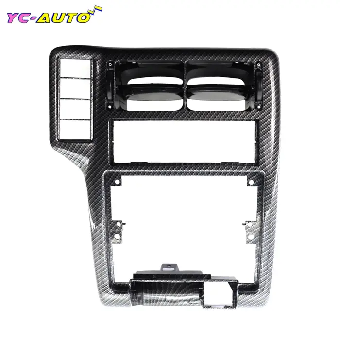 Grille de ventilation de remplacement pour console centrale de voiture, en Fiber de carbone 6N 18580