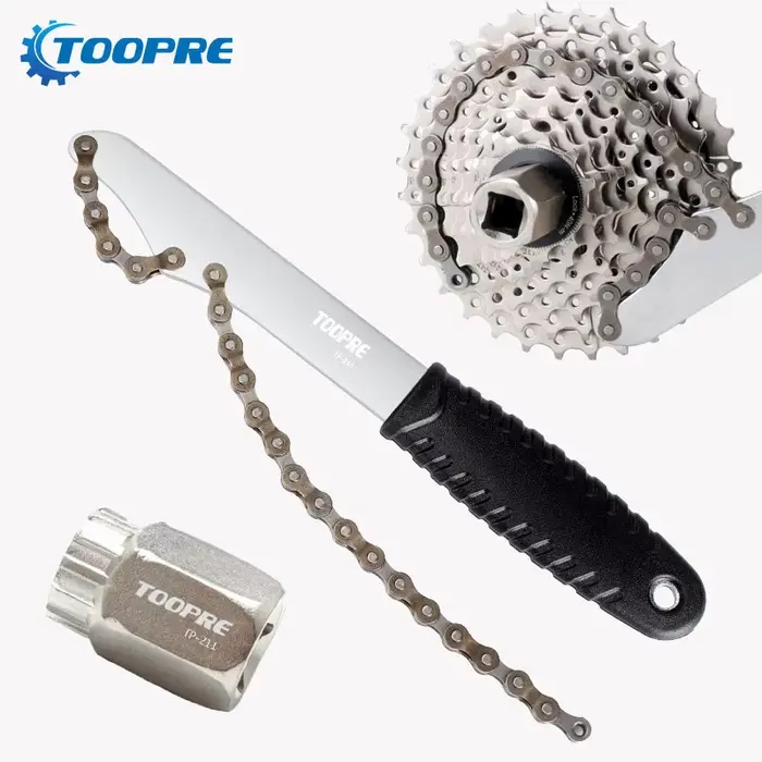 Outil de réparation de roue libre de vélo en acier, carte de VTT vtt, outils de retrait de chaîne de