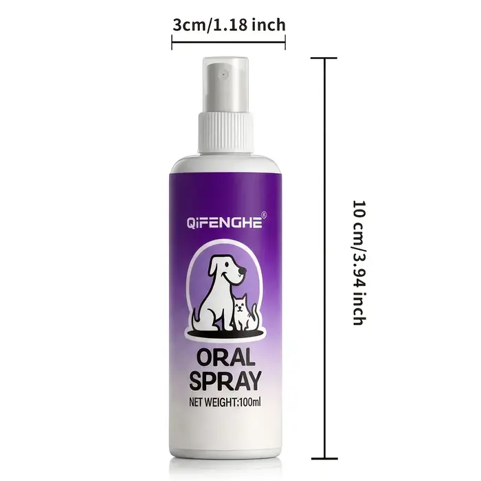 Spray buccal pour animaux de compagnie