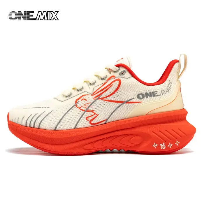 ONEMIX 2026 Nouvelles baskets de course amortissantes pour hommes, antidérapantes, respirantes et lé