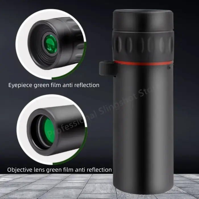 Télescope de poche zoom puissant portable - Monoculaire d'observation pour voyages et exploration