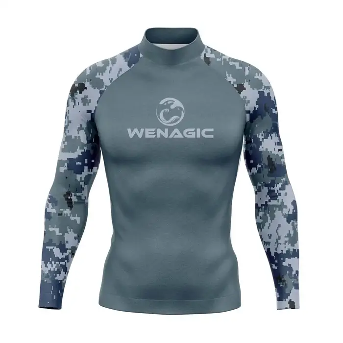 Chemise de surf à manches longues pour homme