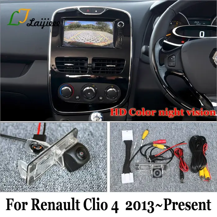 Caméra de Rectransistors avec Vision Nocturne HD pour Renault Clio 4 2013 ~ 2021, Système de Navigat