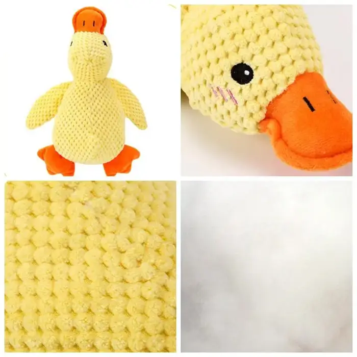 Jouets de dentition pour chiots, jouets robustes pour chiens, peluche grinçante pour petits chiens e