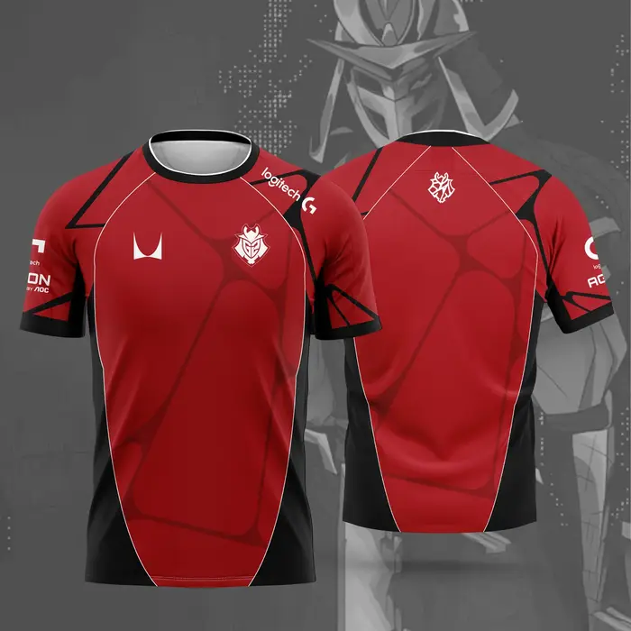2026 Nouveau maillot de l'équipe Esports G2 - T-shirt décontracté pour passionnés de League of Legen