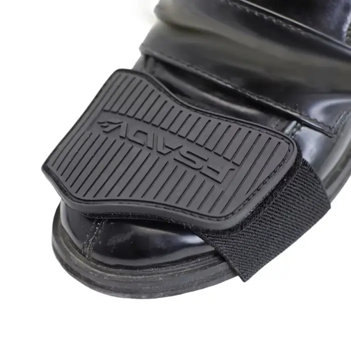 Coussinet de changement de vitesse pour moto, housse de Protection pour botte en caoutchouc, bouclier de levier de vitesse réglable, antidérapant, couvre-chaussures, Protection des chaussures de moto