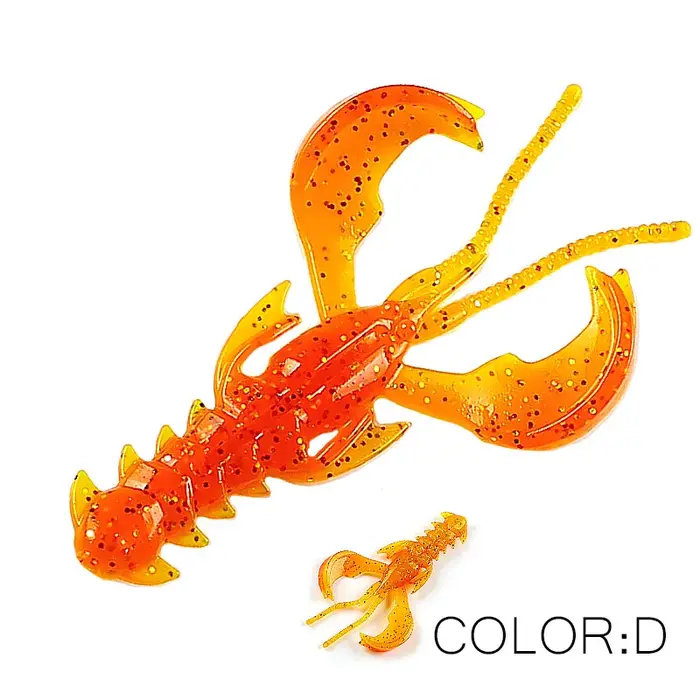 Supercontinent CRAZY 65mm/40mm homard leurre souple leurres de pêche attrayant crevette odeur sel Wo