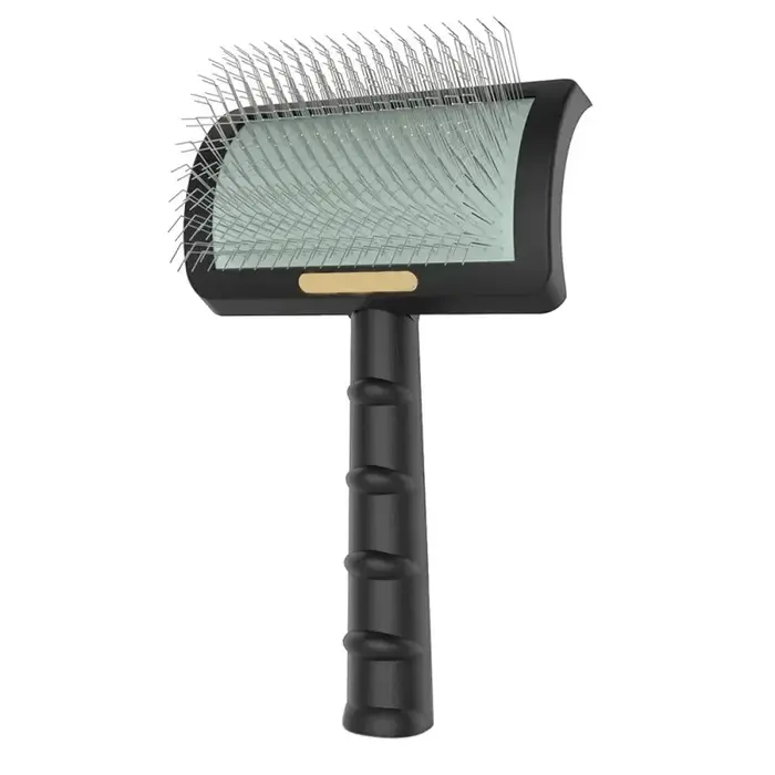 Brosse de toilettage pour chien, peigne démêlant et massant, brosse à picots pour éliminer les poils