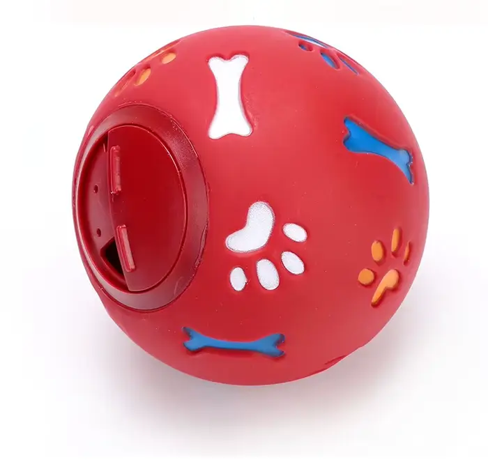 Balle de friandises pour chiens, jouet distributeur de nourriture à alimentation lente pour chats et