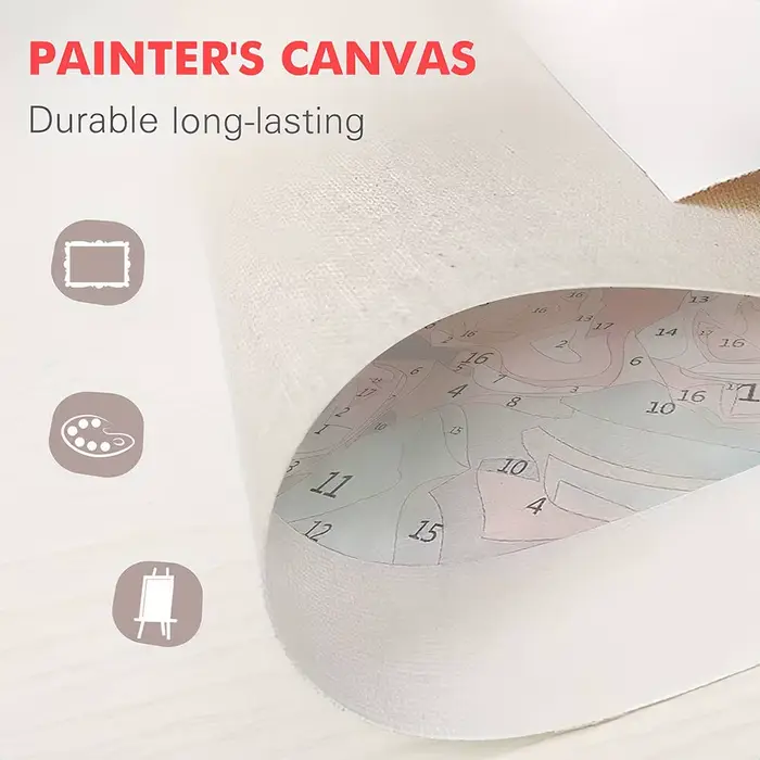 Peinture à l'huile par numéros paysage de montagne bricolage