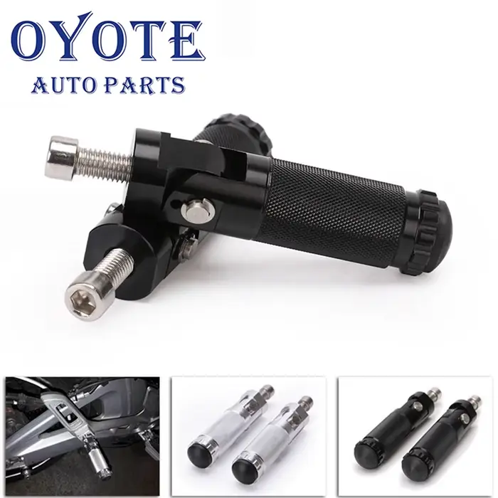 OYOTE-Repose-pieds de moto en aluminium CNC, repose-pieds pliants de moto, pédales arrière de qualit