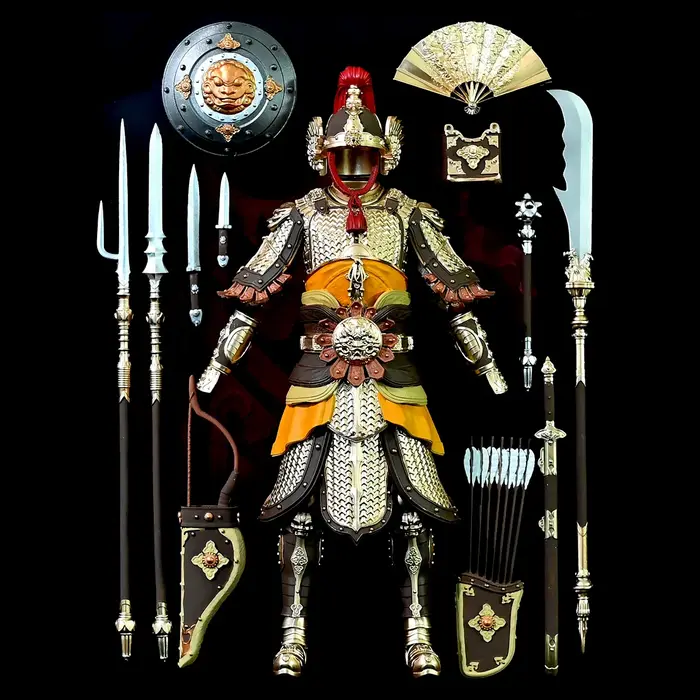Artisanat de meubles Accessoires de bureau à domicile Armes de prairie Modèle en résine LTCP-041 fin