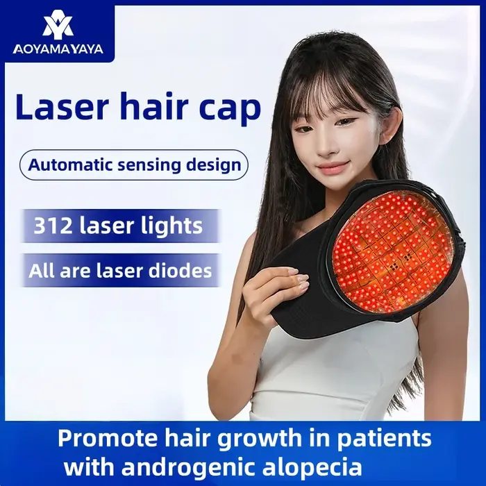 Casquette de thérapie à la lumière rouge, chapeau laser pour la croissance des cheveux, produits de 