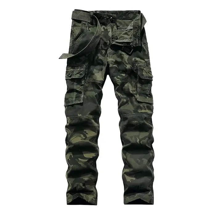 Solomon-Pantalon Cargo en Coton pour Homme, Vêtement Décontracté, Taille artificiel astique, de Qualité, Slim, Automne