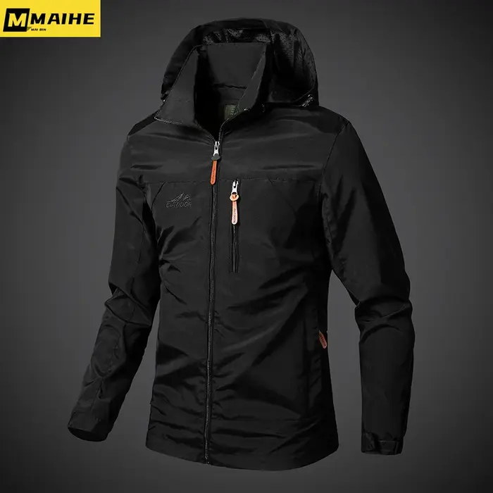 Vestes coupe-vent imperméables pour hommes, manteau militaire à capuche, nouvelles vestes de Combat 