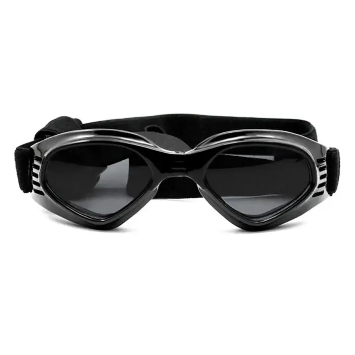 Lunettes de soleil pliables pour animaux de compagnie, vision claire réglable, lunettes pour chiens,