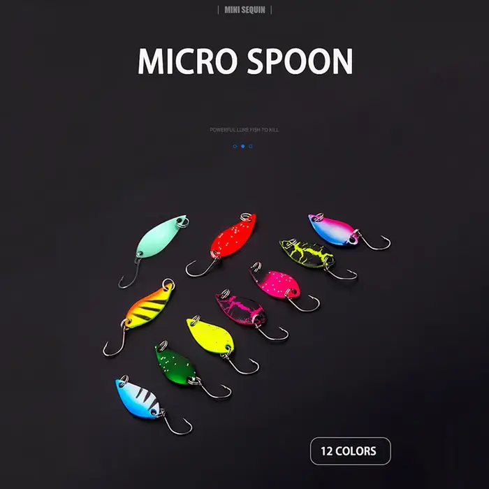 X-fin 3cm 2.5g/3.5g/5g matériel de pêche cuillère en métal leurre crochet pointu paillettes dures leurre appât eau douce eau salée Spinner cuillères
