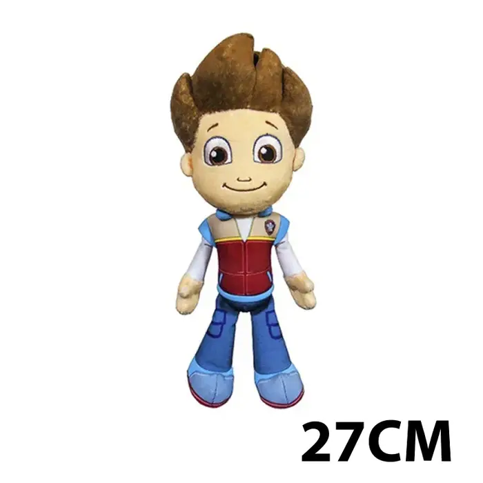 27cm patte en peluche chien Everest Tracker Chase Skye peluche poupée Anime peluche enfants jouets c