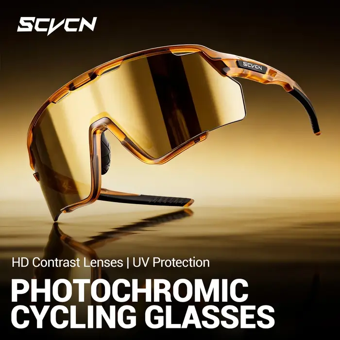 Lunettes photochromiques VTT cyclisme outdoor UV400 pour hommes femmes - Sports extrêmes chasse