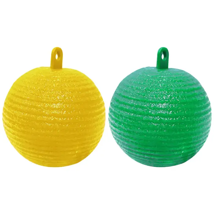 Piège et attrape-mouches à fruits, sphère collante, boule anti-moustiques, piège à insectes, plaque adhésive jaune flexible pour mouches des agrumes, moucherons et moucherons volants