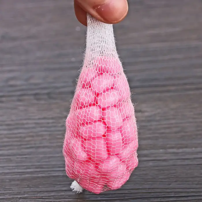 Filet soluble dans l'eau, diamètre PVA de 5M, 25/37/44mm, pour la pêche à la carpe, sac de pêche gro