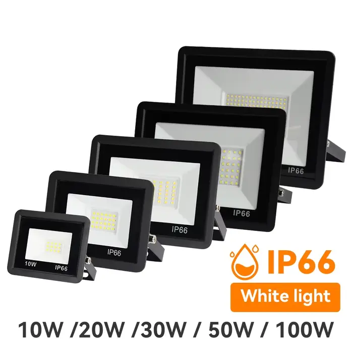 Éclairage LED projecteur LED extérieur haute luminosité lumières LED extérieures 10W 20W 30W 50W 100