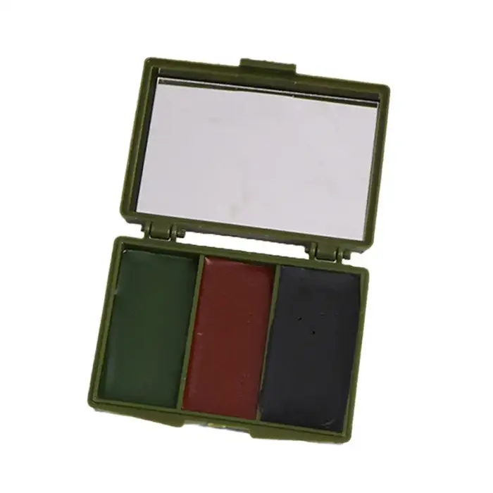 Peinture de camouflage visage pour chasse militaire - Huile corporelle discrète tenue longue durée