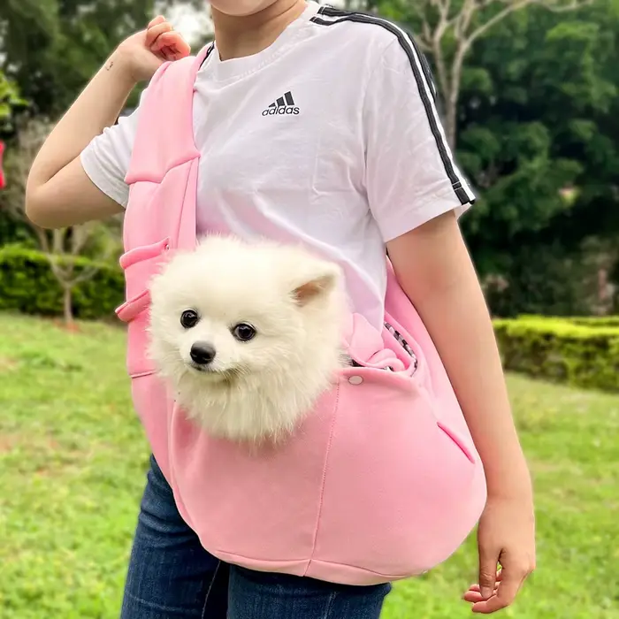 Sac de transport en toile pour petits chiens et chats, convient à PupMED, Teddy, Chihuahua, Sling Pet Chats, Cross Initiated, Travel Walking