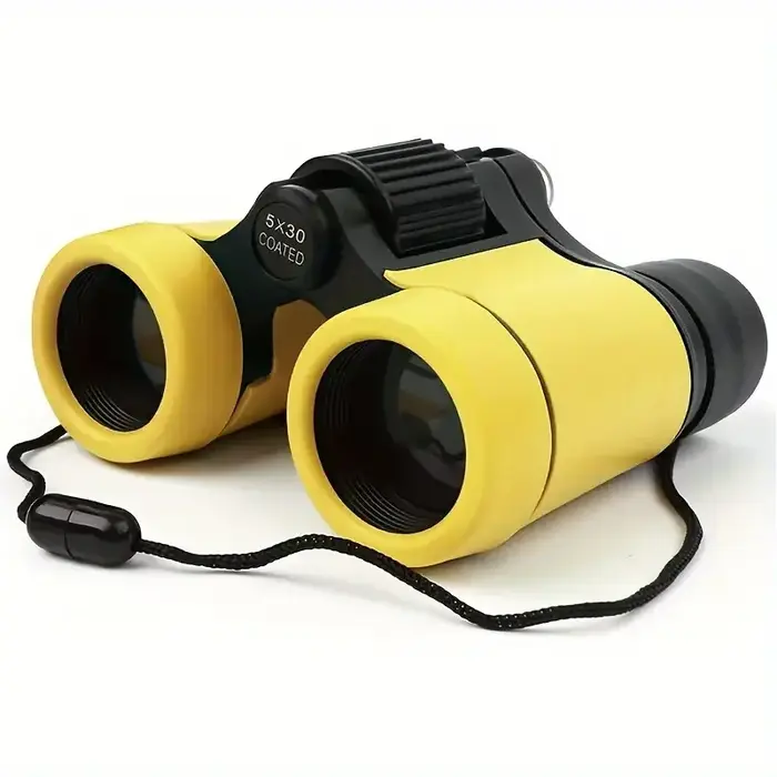 Jumelles enfants 4x30 haute luminosité portable - Cadeau éducatif observation oiseaux initiation chasse