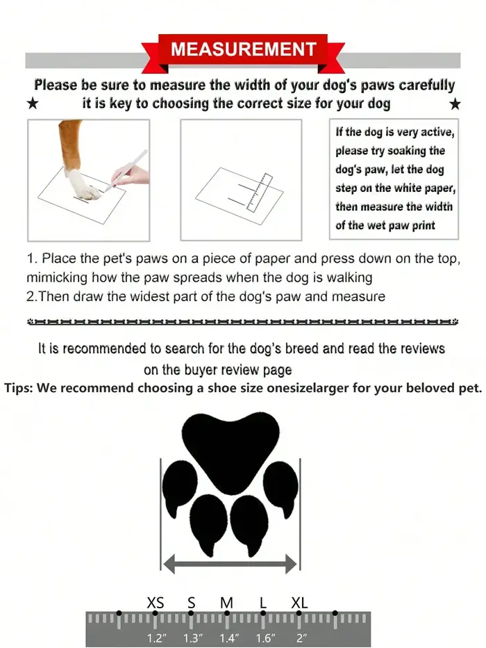 Chaussures pour chien pour grands chiens