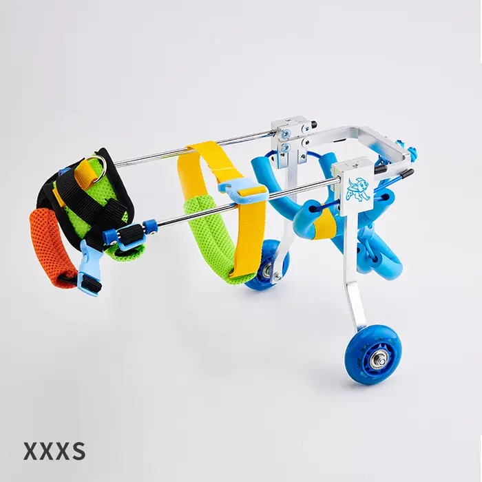 Chaise pour chien voiture Hindlimb chaise pour animaux de compagnie voiture d'entraînement Hindlimb 