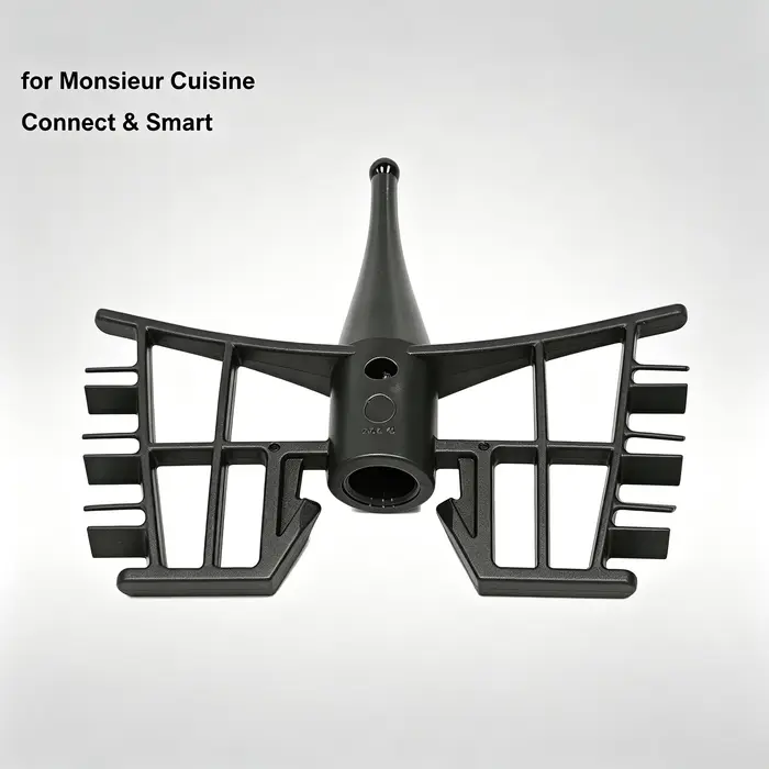 Fouet mélangeur papillon compatible avec le robot culinaire Monsieur Cuisine Connect Smart Lidl pour la préparation de crème aux œufs