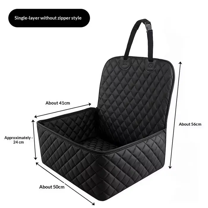 Housse de siège auto pour animaux domestiques, pour chiens et chats, imperméable, antidérapante, pro