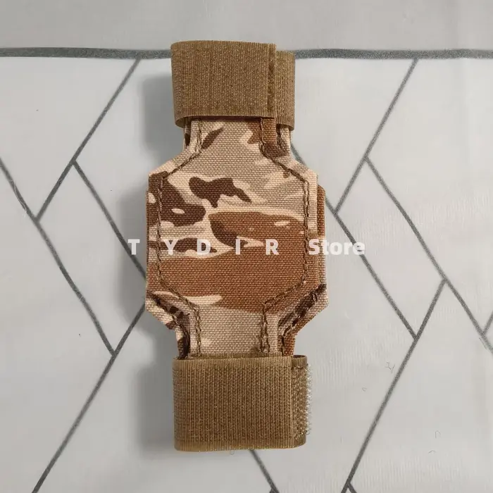 Étui camouflage pour montre tactique chasse - protection flip nylon couverture poignet discrétion