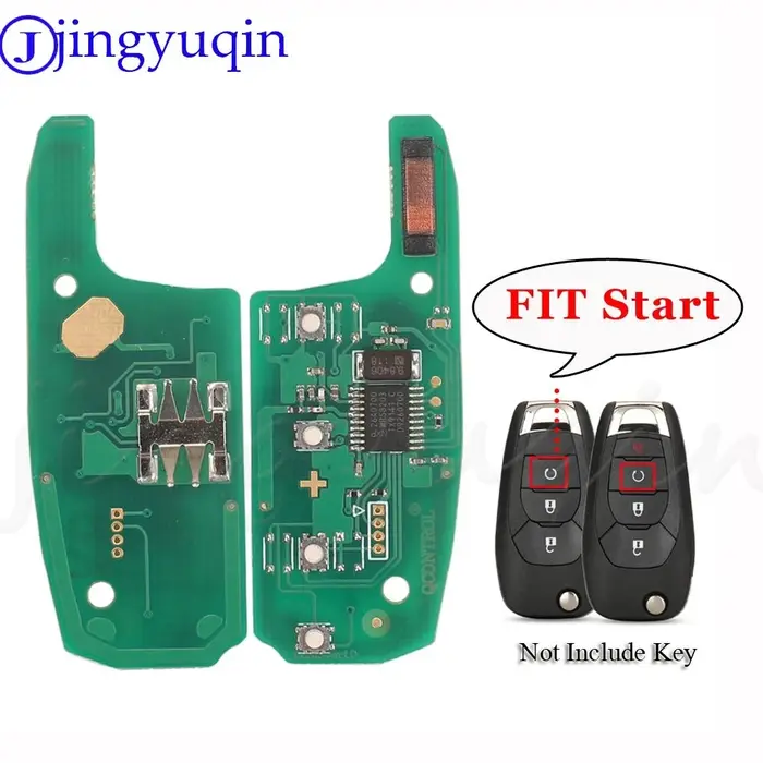 Jingyuqin – Circuit imprimé de voiture à distance 433MHz, id46-pcf7941e, pour Chevrolet Colorado Cru