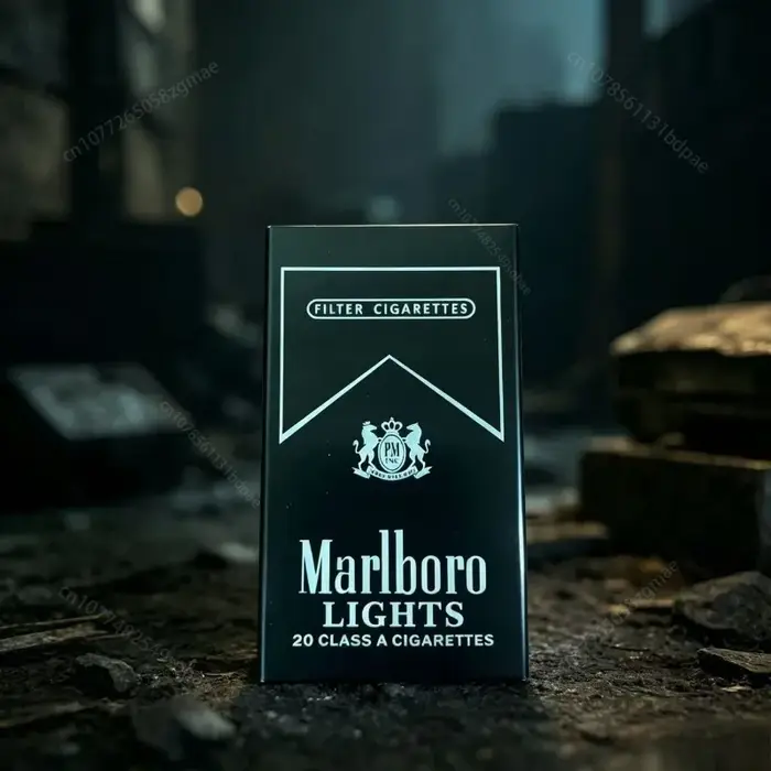 Boîte à cigarettes en métal Marlboro, boîte de protection portable anti-humidité et anti-chute, acce