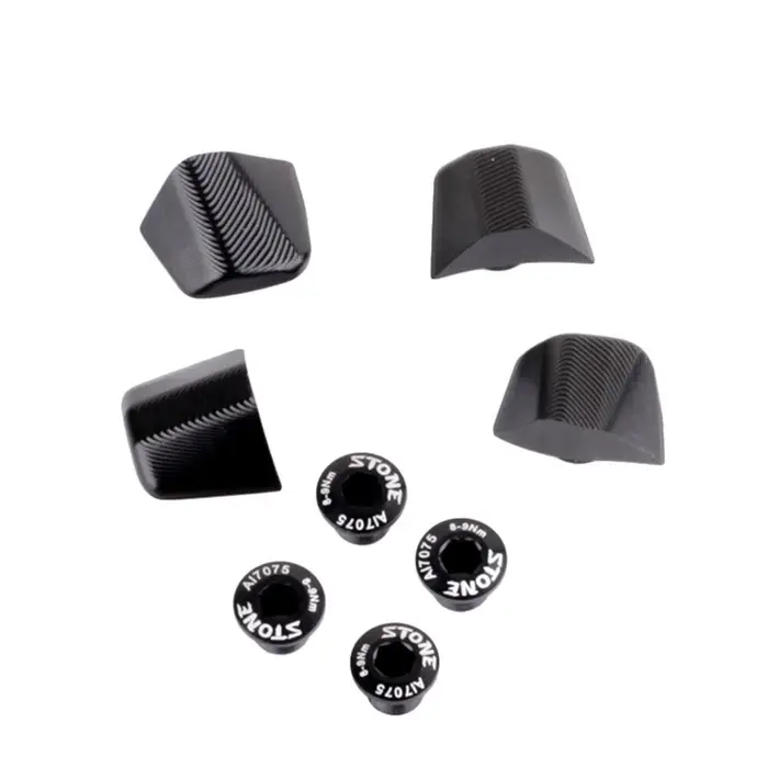 Boulons à plateau unique, écrous décorés en alliage pour Shimano FC-9000 R7000 R8000 R9100 R9200 fc-