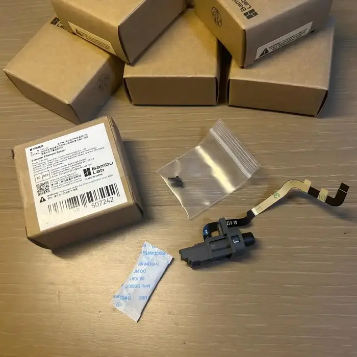 Capteur de filament pour extrudeuse H2S - Pièce d'origine officielle pour l'assemblage de la carte à interrupteurs Hall