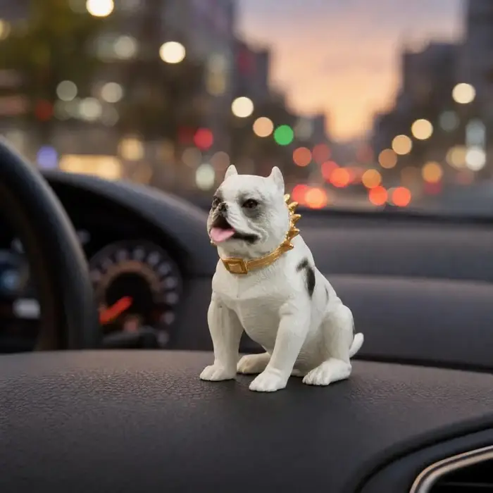 Figurine de chien Bully