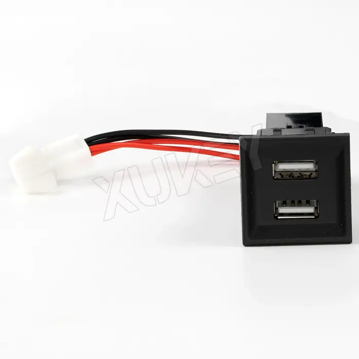Chargeur USB pour Smartphone Volkswagen Transporter T5 2003-2009, Accessoires de Voiture, 2 Ports, 2