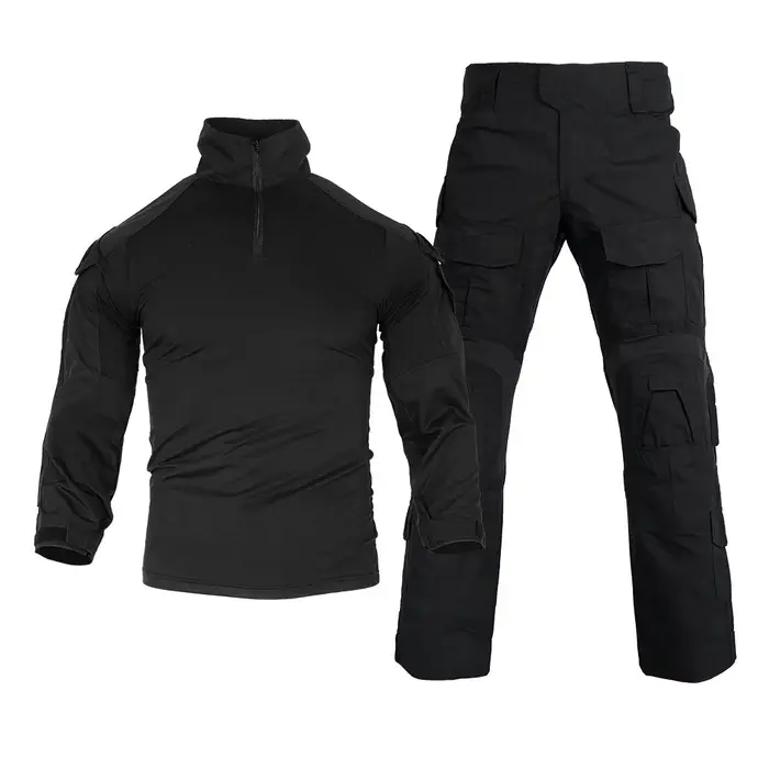 CamSolomon-Chemises et pantalons de chasse DulUniform avec coudières et genouillères, ensembles de g