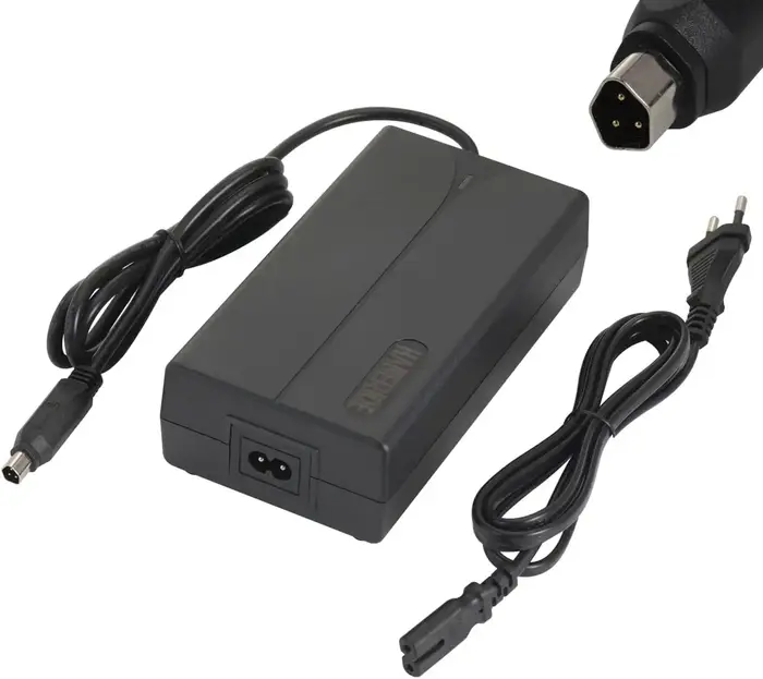 HANERIDE chargeur de vélo électrique 54.6V 2A 3PIN pour PHYLION/JOYCUBE JCEB480 pour batterie Fische