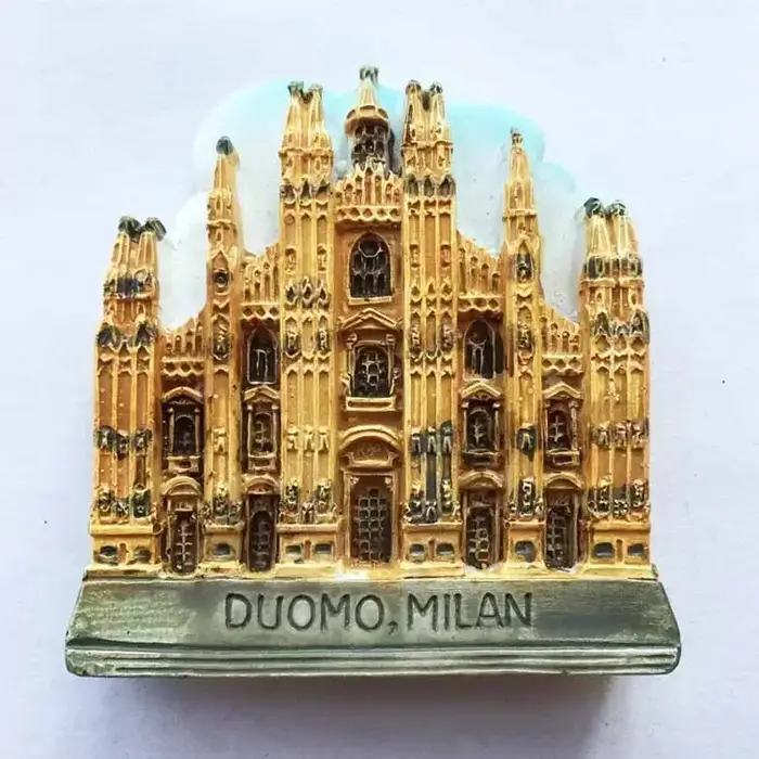 Aimants de réfrigérateur Italie Milan Amalfi Florence Toscane Sirmione Lecce Venise Souvenirs touristiques Autocollants magnétiques pour réfrigérateur Cadeau