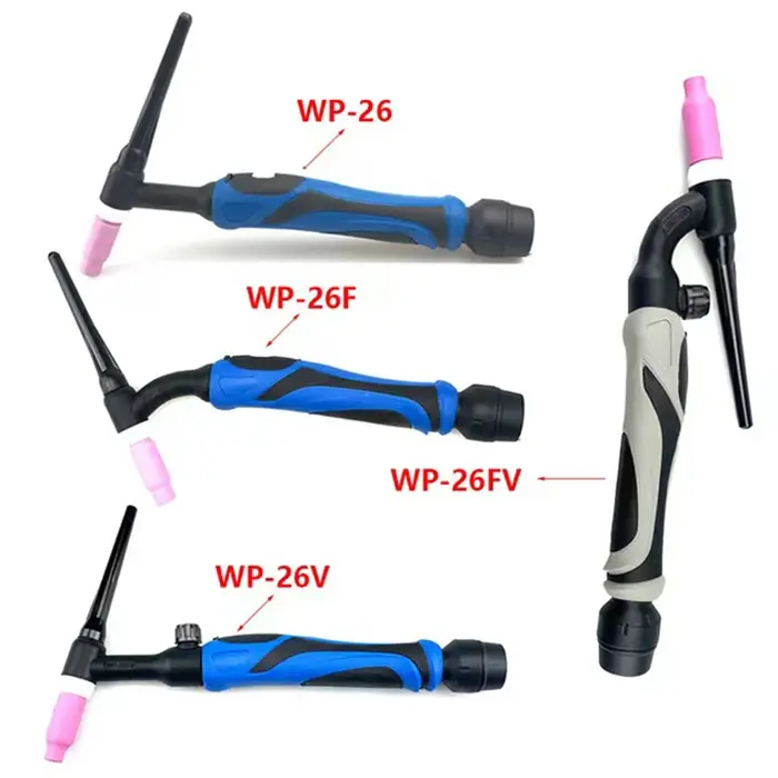 Corps de torche TIG, tête de torche de soudage à l'argon WP26 Flex, soudeur à Arc de tungstène à gaz