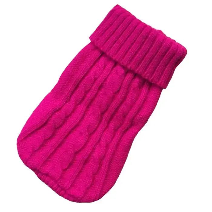 Vêtements d'hiver tricotés pour petits et moyens chiens, pull pour chiot Chihuahua, pull pour chien 