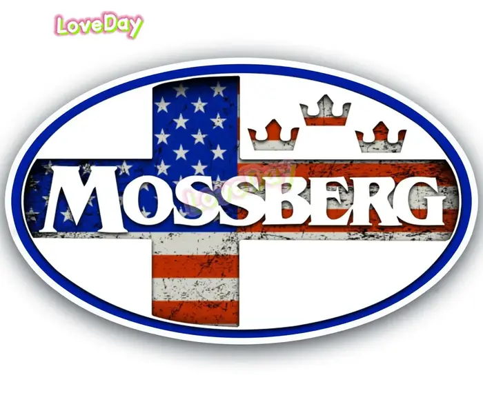 Mossberg Winchester fusils et fusils de chasse fabricant Logo autocollant drapeau américain boîte à 