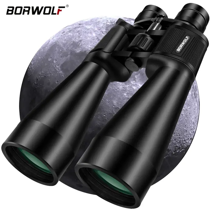 Jumelles BORWOLF 20-60x70 zoom professionnel - Pour chasse longue distance et observation astronomique HD